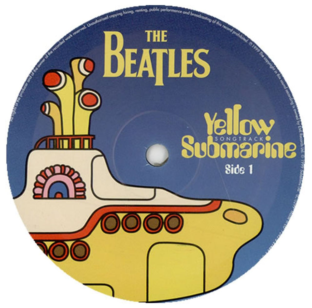 The Beatles Yellow Submarine Songtrack UK vinyl LP album (LP record) BTLLPYE206725