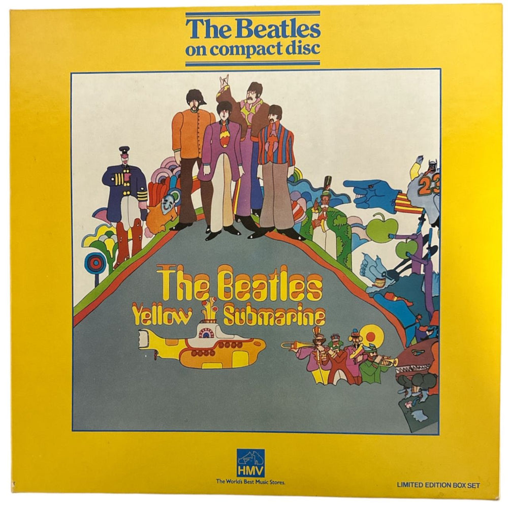 The Beatles Yellow Submarine UK CD Album Box Set BEACD25/5