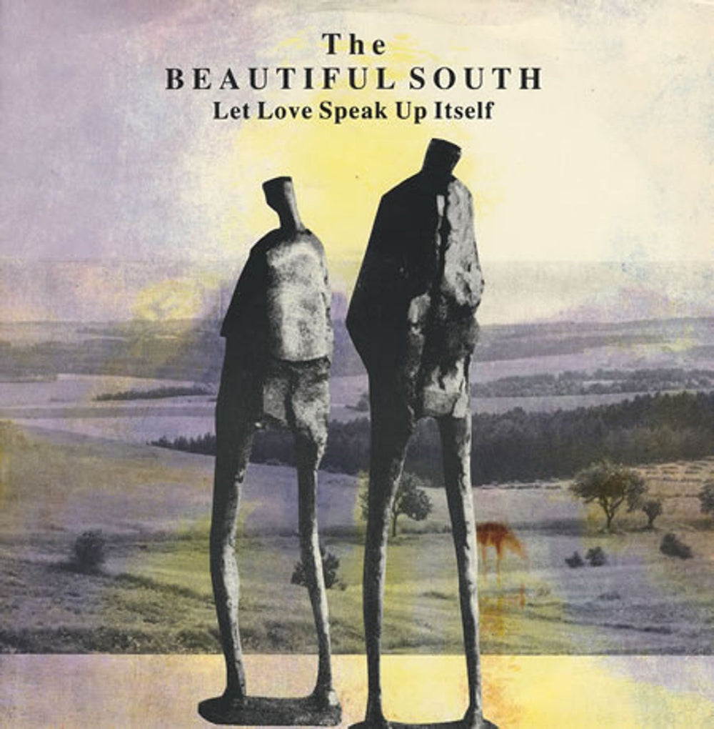 The Beautiful South Let Love Speak Up Itself UK 12" vinyl single (12 inch record / Maxi-single) GODX53