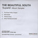 The Beautiful South 'Superbi' Album Sampler UK Promo CD-R acetate CDR ACETATE