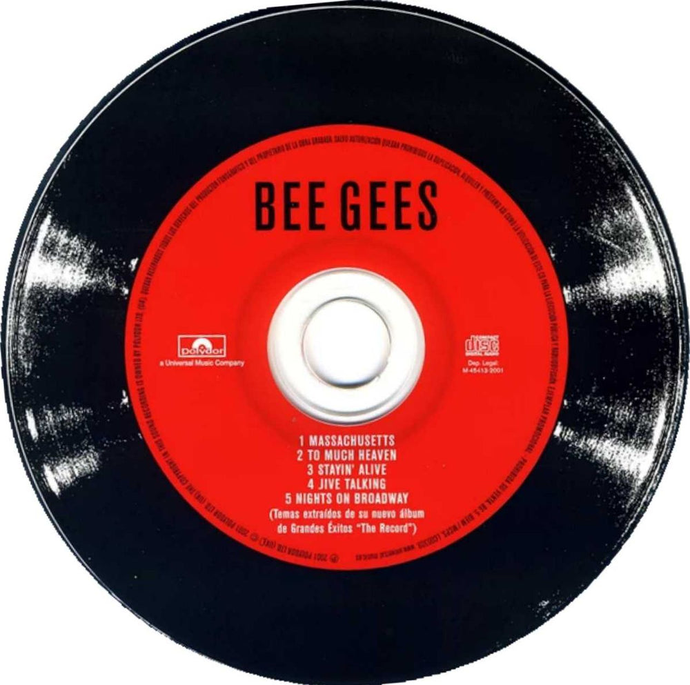 The Bee Gees Four New Songs From The Record Spanish Promo 2 CD album set (Double CD)