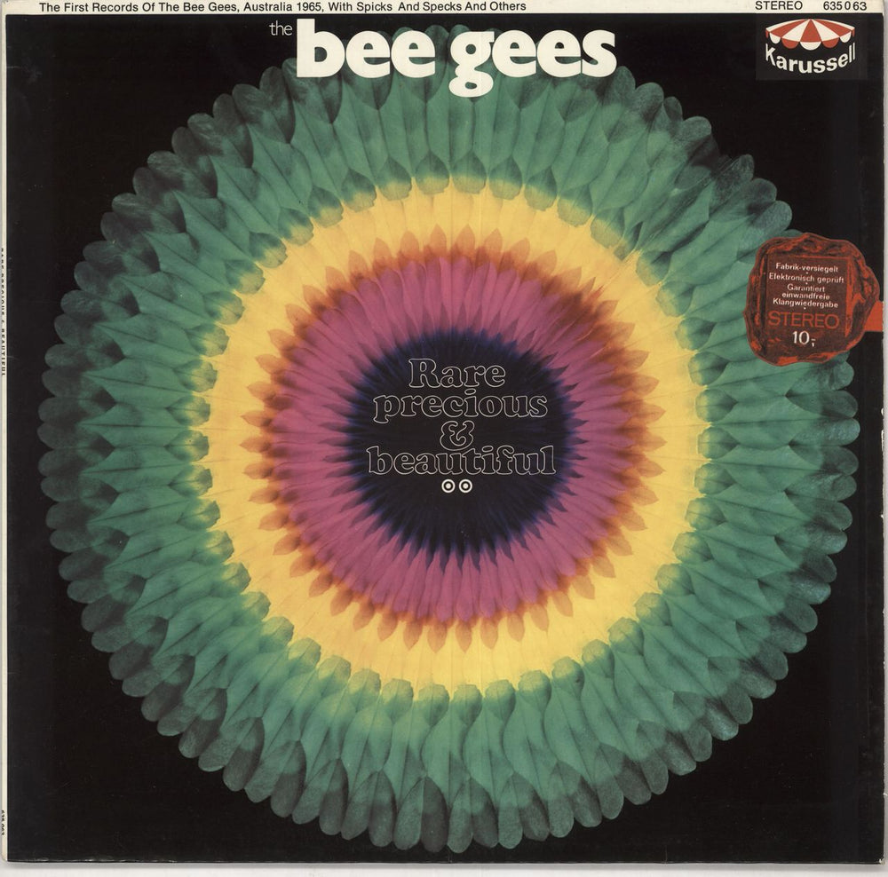 The Bee Gees Rare, Precious & Beautiful UK vinyl LP album (LP record) 635063