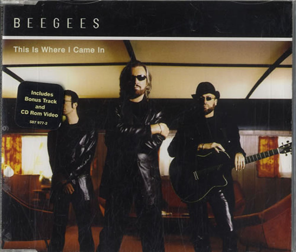 The Bee Gees This Is Where I Came In UK CD single (CD5 / 5") 5879772