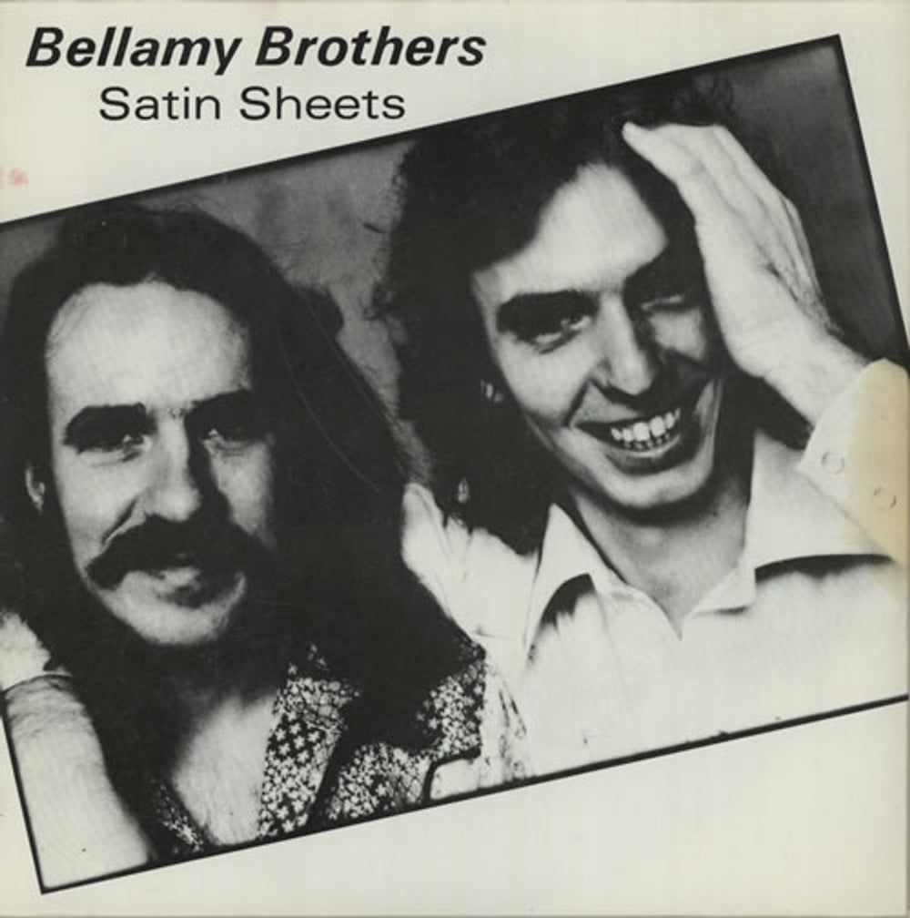 The Bellamy Brothers Satin Sheets - Picture Sleeve UK 7" vinyl single (7 inch record / 45) K16775