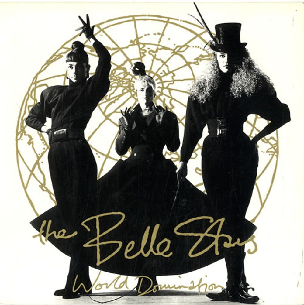 The Belle Stars World Domination UK 7" vinyl single (7 inch record / 45) BUY245