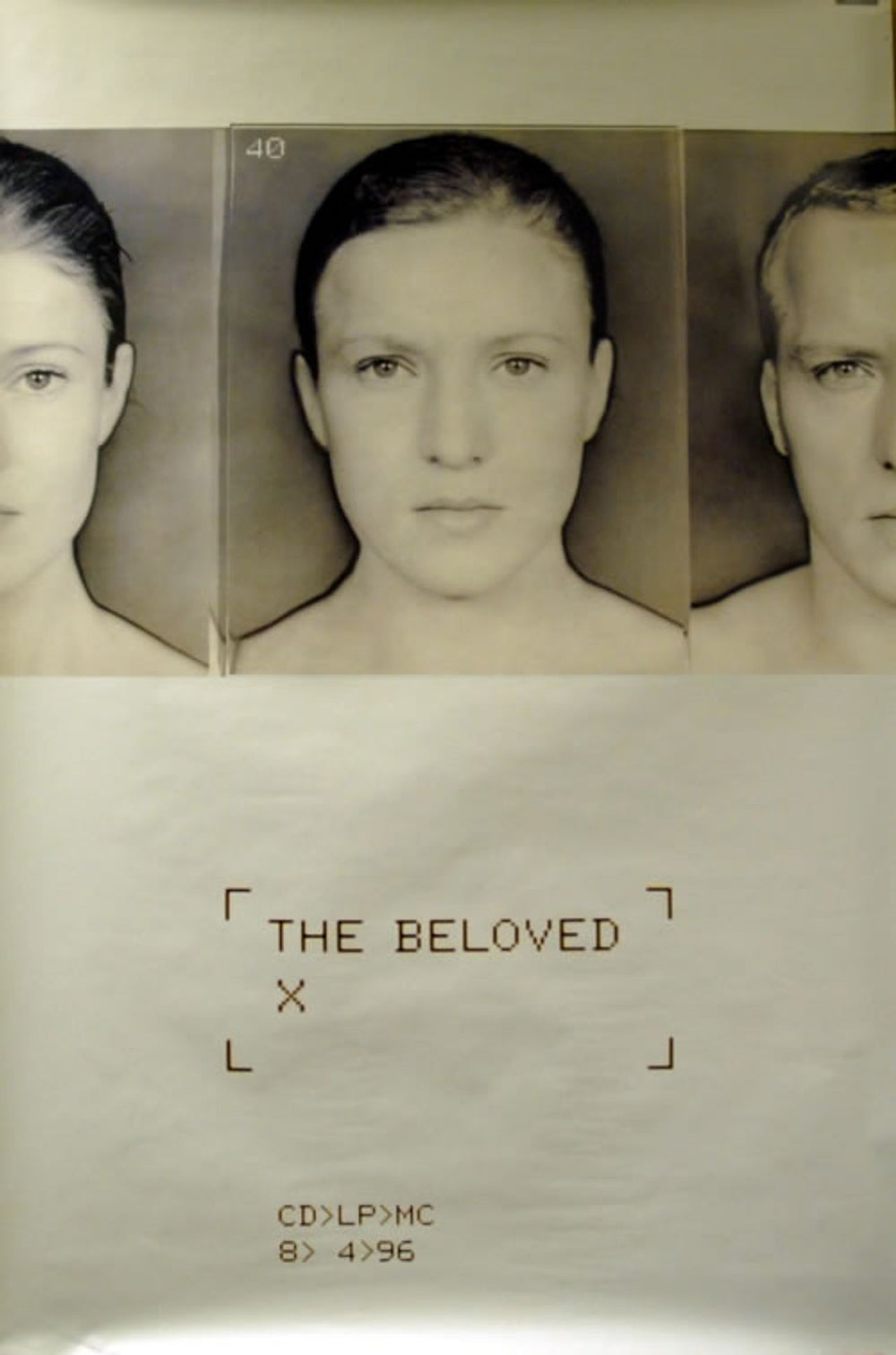 The Beloved X UK Promo poster 60 X 40