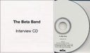 The Beta Band Interview Cd UK Promo CD album (CDLP) REG32