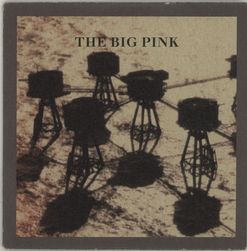 The Big Pink Stop The World UK Promo CD-R acetate CD-R