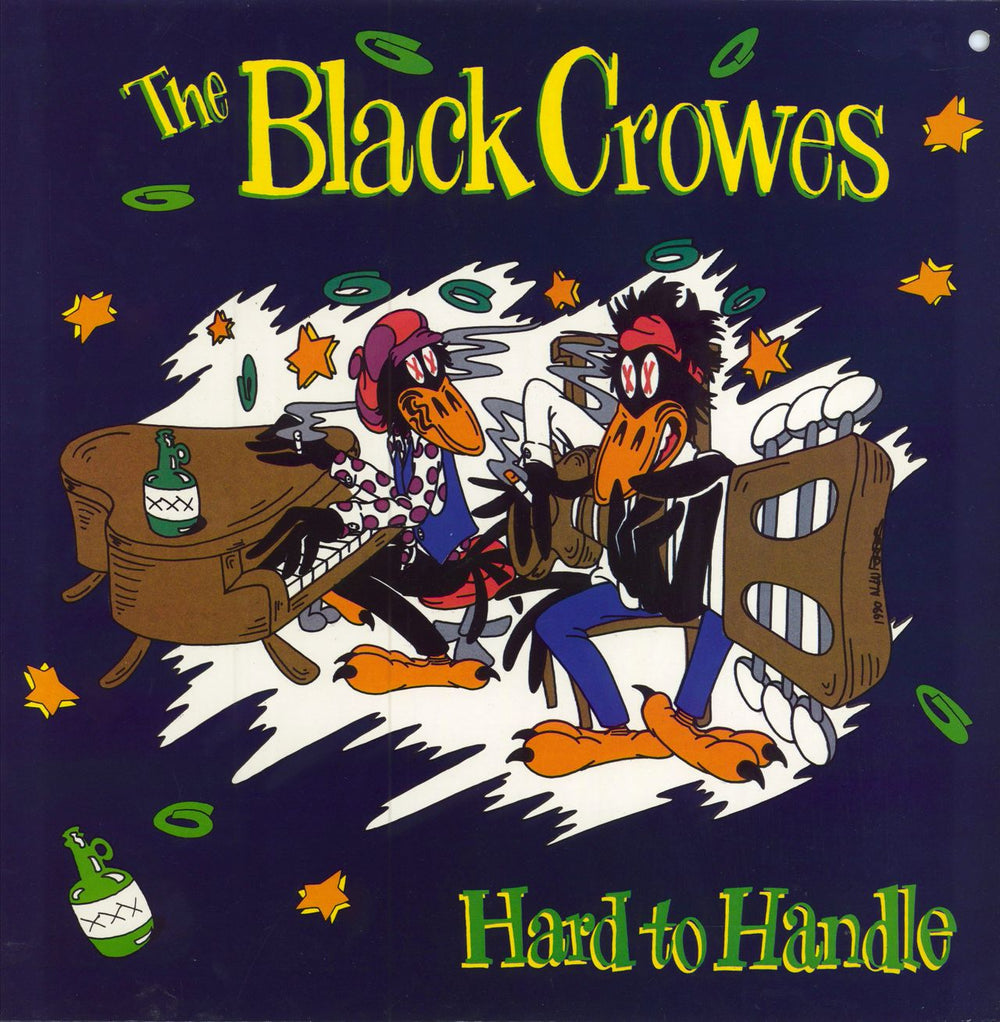 The Black Crowes Hard To Handle - EX UK 12" vinyl single (12 inch record / Maxi-single) DEFA612