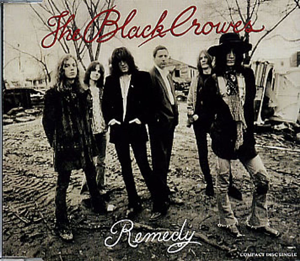 The Black Crowes Remedy UK CD single (CD5 / 5") DEFCD16