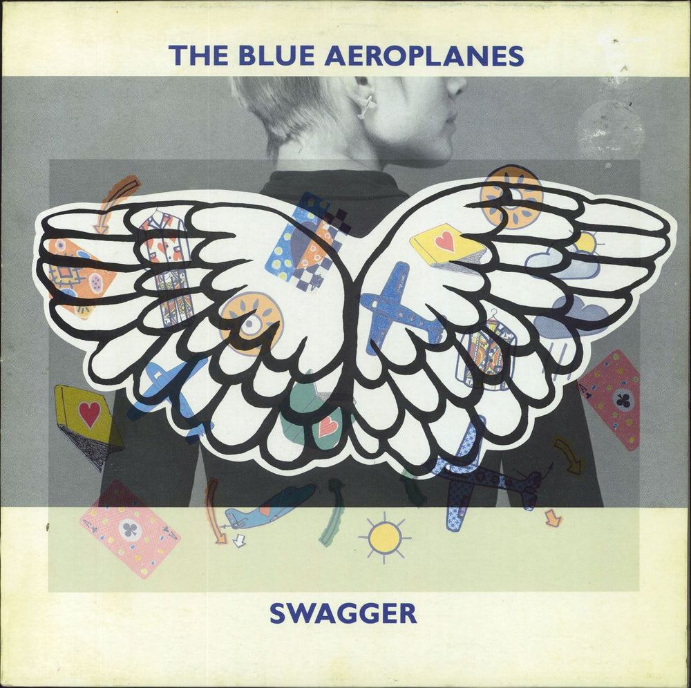 The Blue Aeroplanes Swagger - EX UK vinyl LP album (LP record) CHEN13