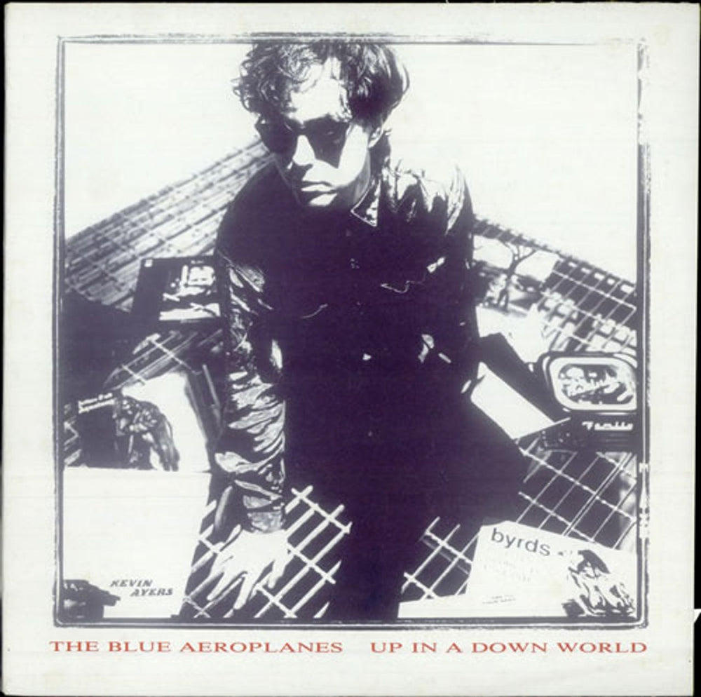 The Blue Aeroplanes Up In A Down World UK 12" vinyl single (12 inch record / Maxi-single) FP002