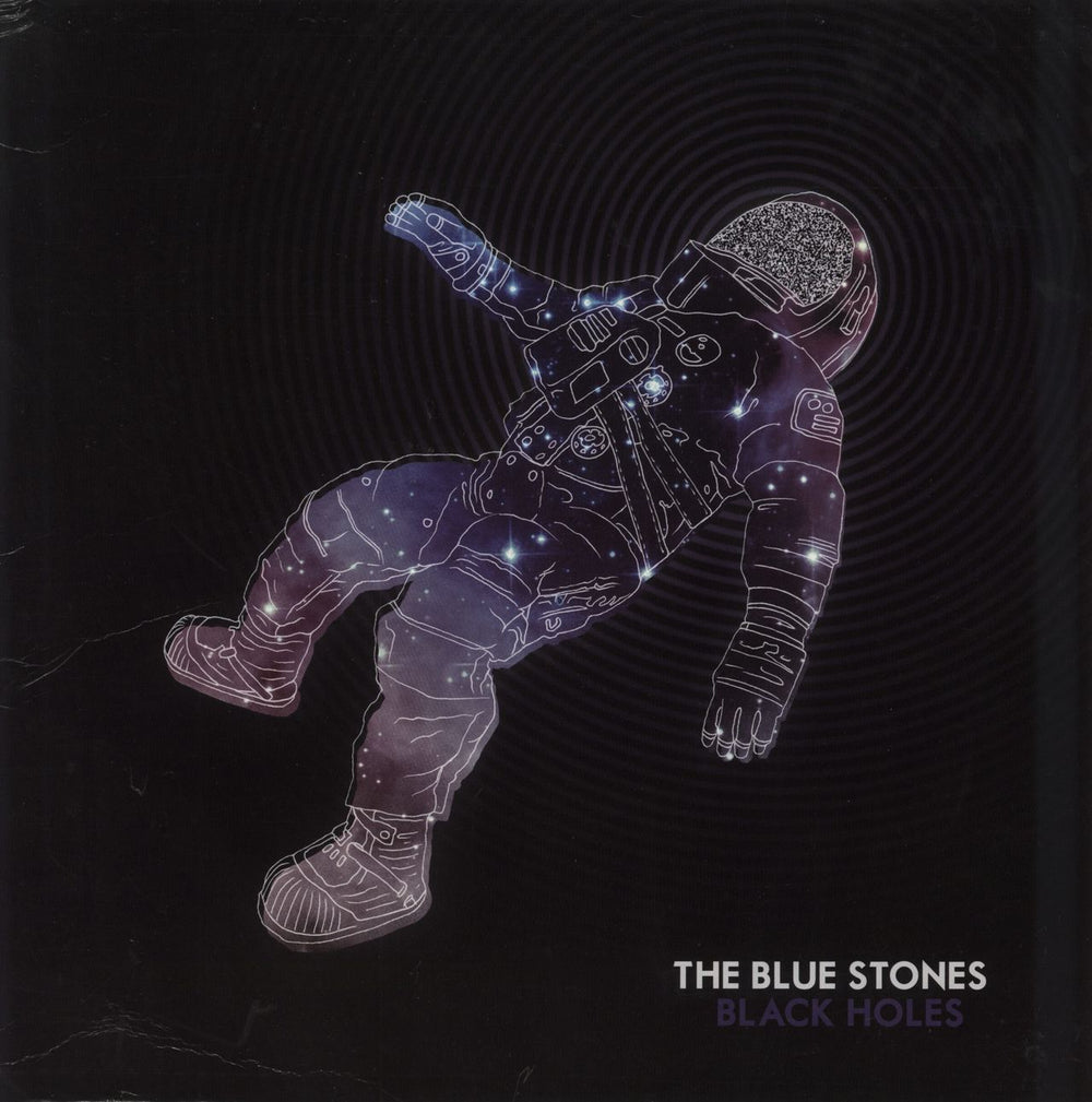 The Blue Stones Black Holes - Purple / Cream Splattered Vinyl - EX UK vinyl LP album (LP record) EMC-LP-46058