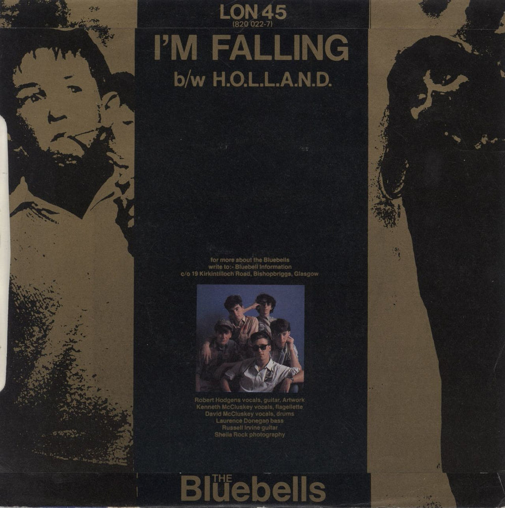 The Bluebells I'm Falling - Solid UK 7" vinyl single (7 inch record / 45)