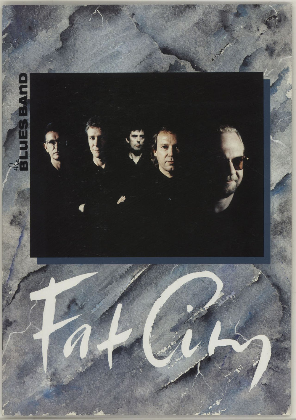 The Blues Band Fat City UK tour programme TOUR PROGRAMME