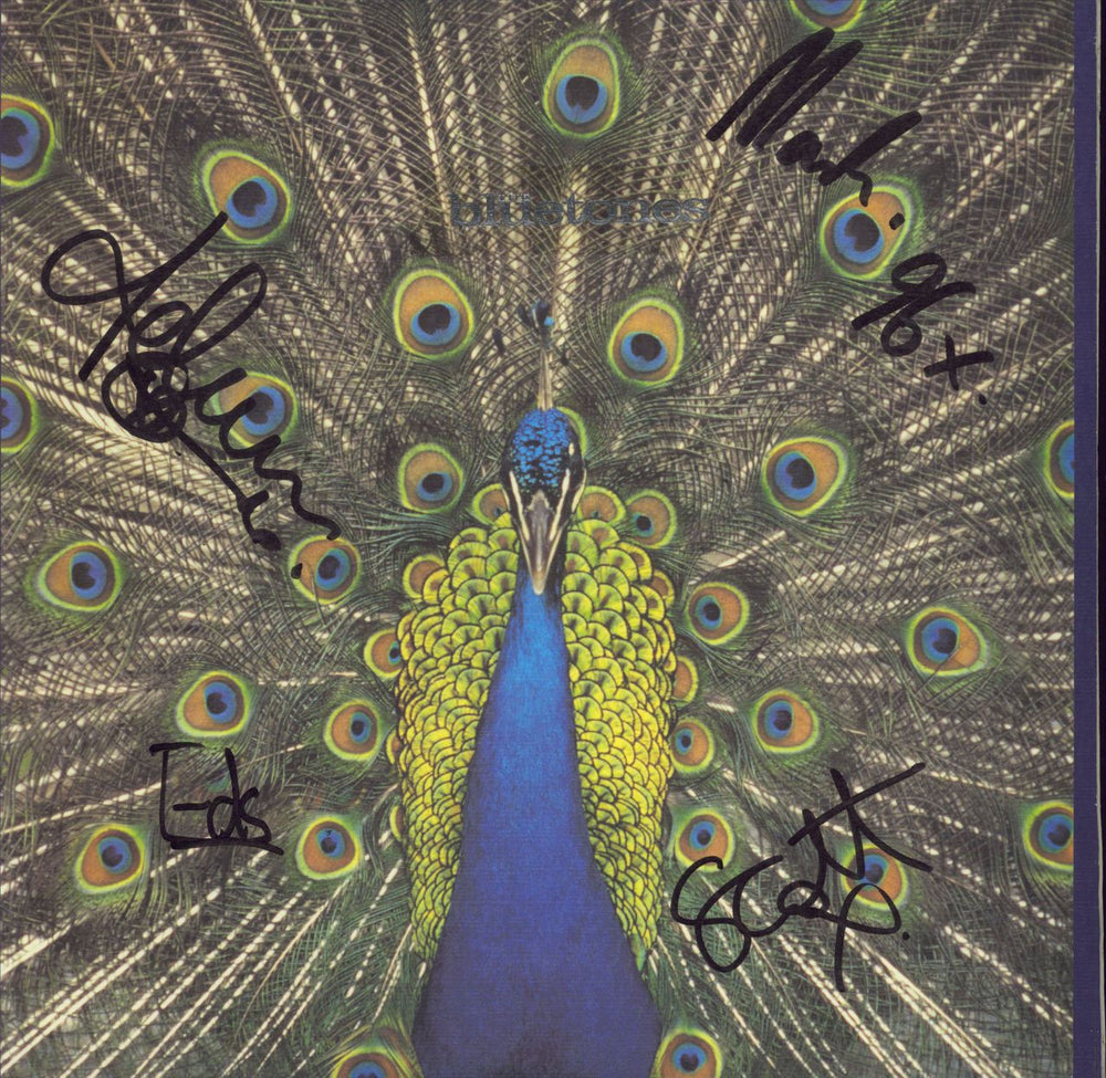 The Bluetones Expecting To Fly - Autographed UK vinyl LP album (LP record) BLUELP004