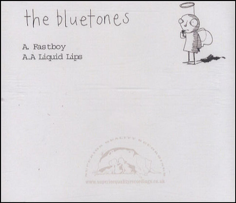 The Bluetones Fastboy UK Promo CD-R acetate CDR ACETATE