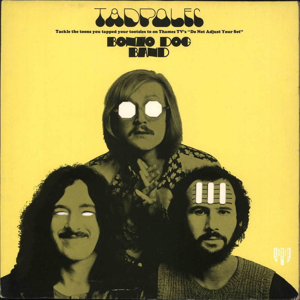 The Bonzo Dog Doo Dah Band Tadpoles UK vinyl LP album (LP record) XED186