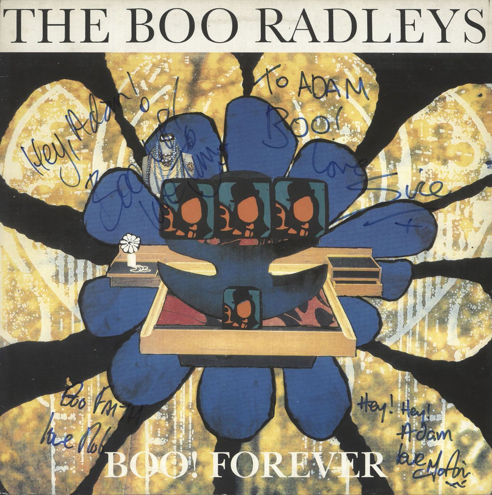 The Boo Radleys Boo Forever - Fully Autographed UK 12" vinyl single (12 inch record / Maxi-single) CRE128T