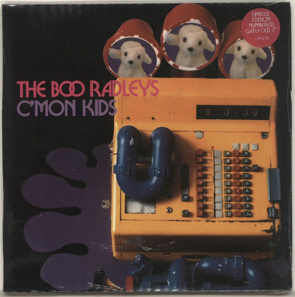 The Boo Radleys C'Mon Kids - Sealed Numbered Sleeve UK 7" vinyl single (7 inch record / 45) CRE236