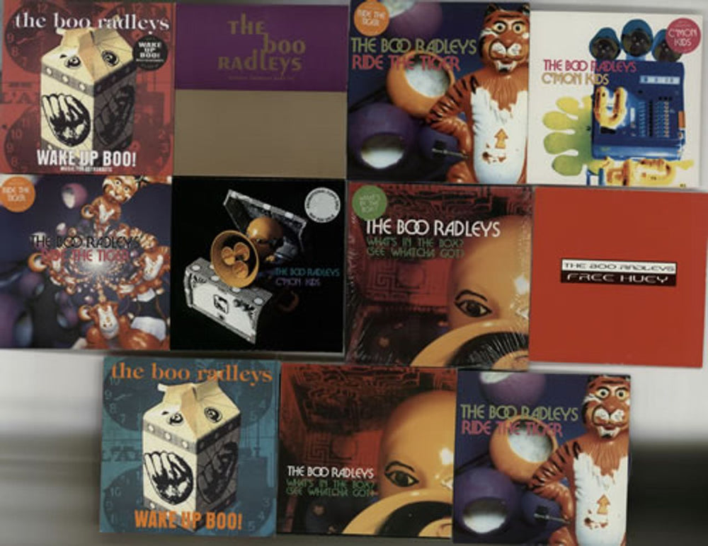 The Boo Radleys Quantity Of UK Issue CD Singles UK 6-CD album set BOR6CQU632139