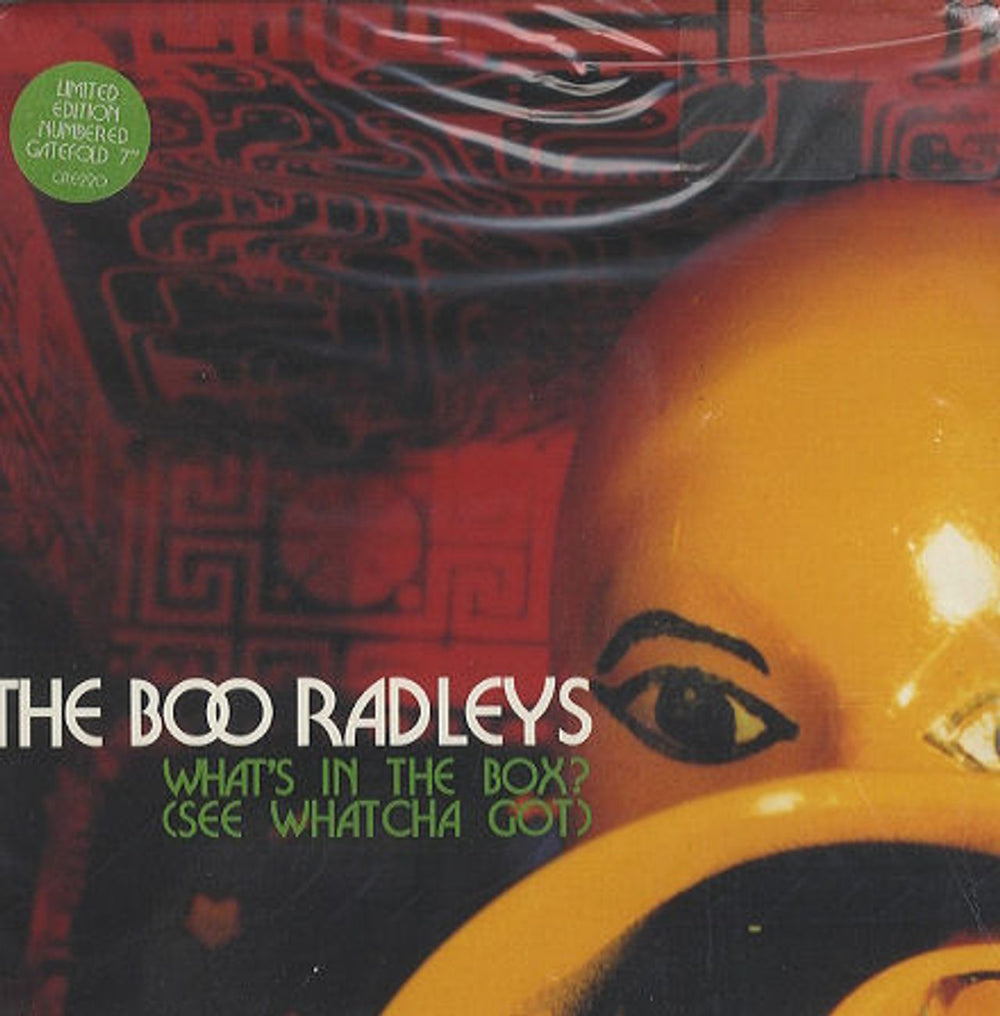 The Boo Radleys What's In The Box? UK 7" vinyl single (7 inch record / 45) CRE220