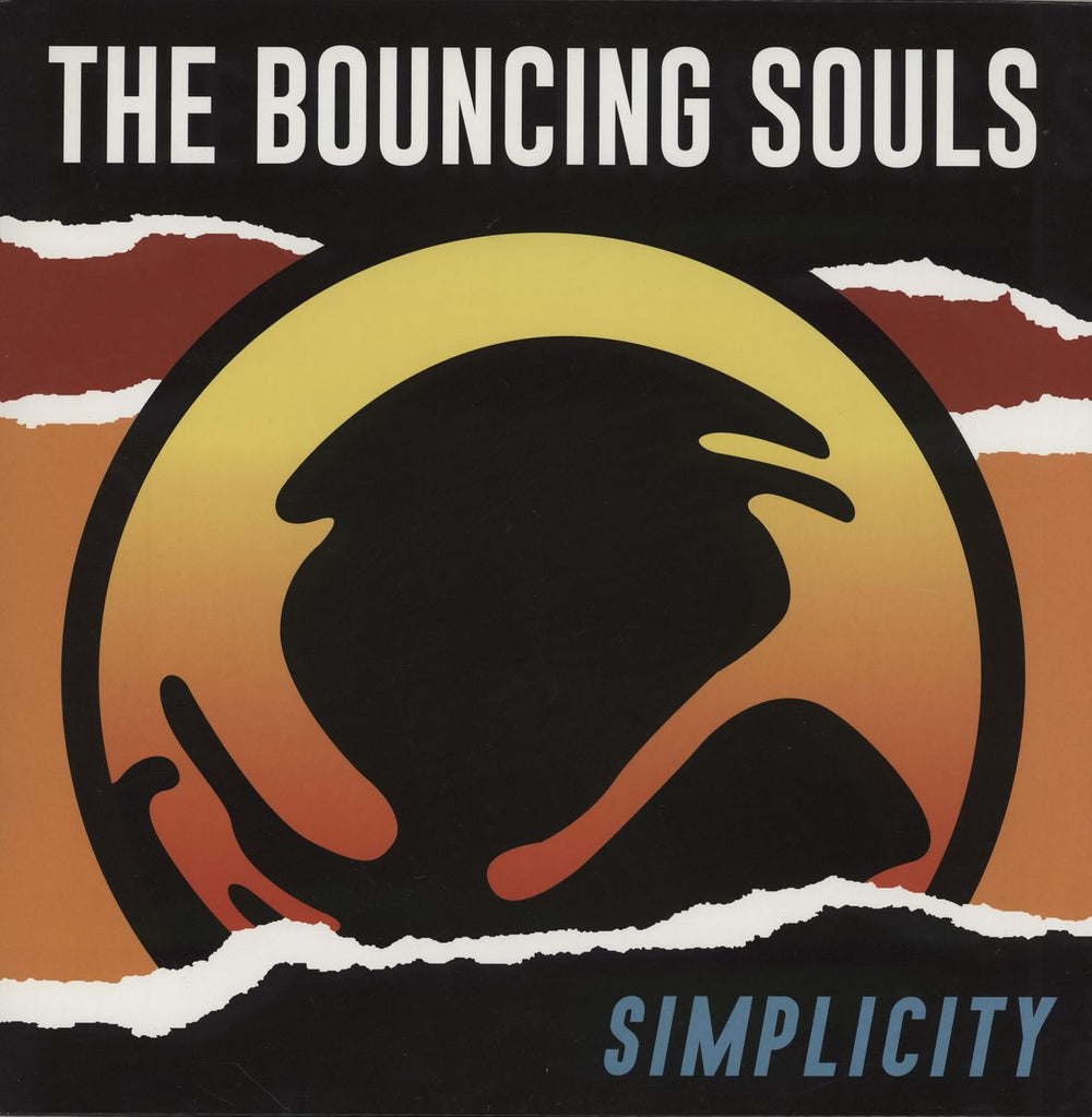 The Bouncing Souls Simplicity - Red vinyl US vinyl LP album (LP record) RISE326-1