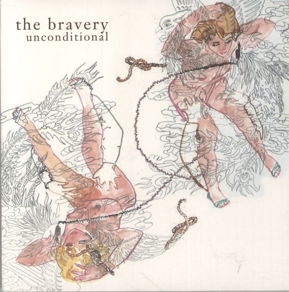 The Bravery Unconditional - White Vinyl UK 7" vinyl single (7 inch record / 45) 9884838