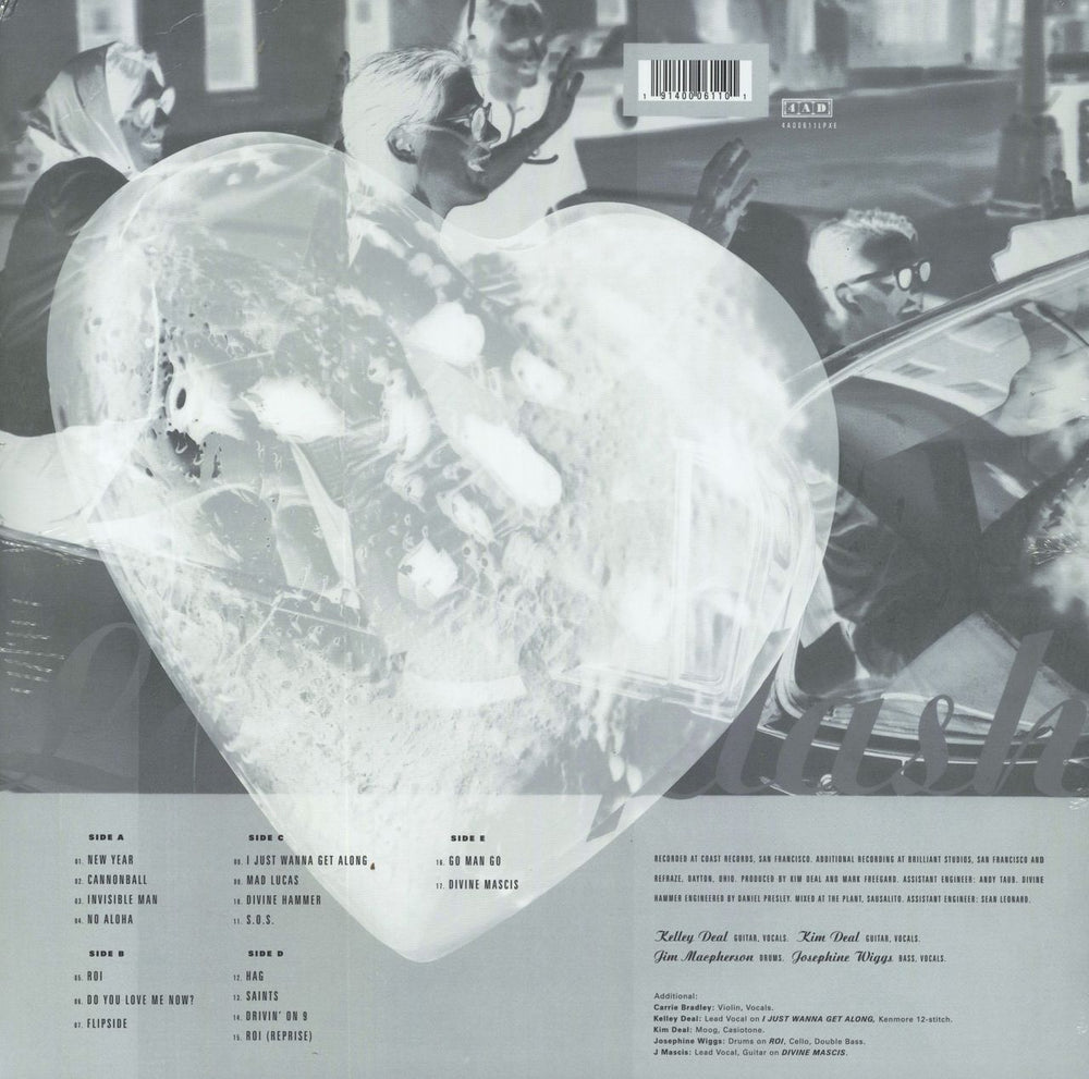 The Breeders Last Splash: 30th Anniversary Original Analog Edition + Hype Sticker - sealed UK 3-LP vinyl record set (Triple LP Album) 191400061101