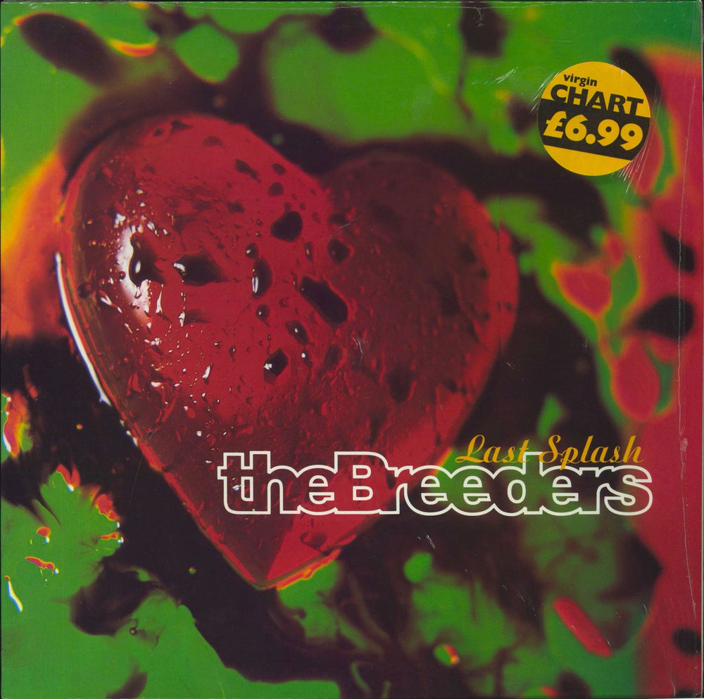 The Breeders Last Splash - Shrink UK vinyl LP album (LP record) CADD3014