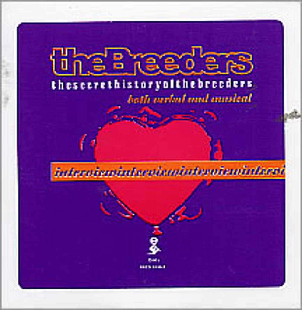 The Breeders The Secrets History Of The Breeders US Promo CD album (CDLP) PRCD-8934-2