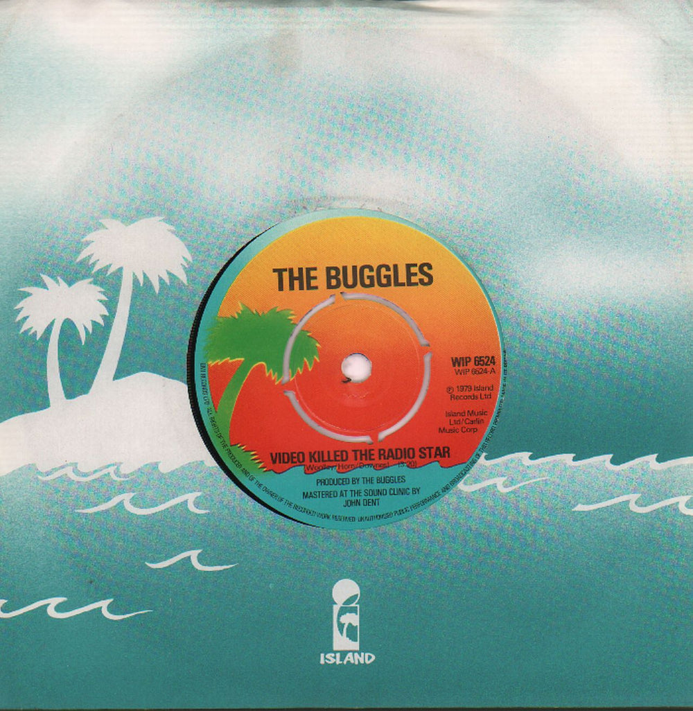 The Buggles Video Killed The Radio Star UK 7" vinyl single (7 inch record / 45) WIP6524