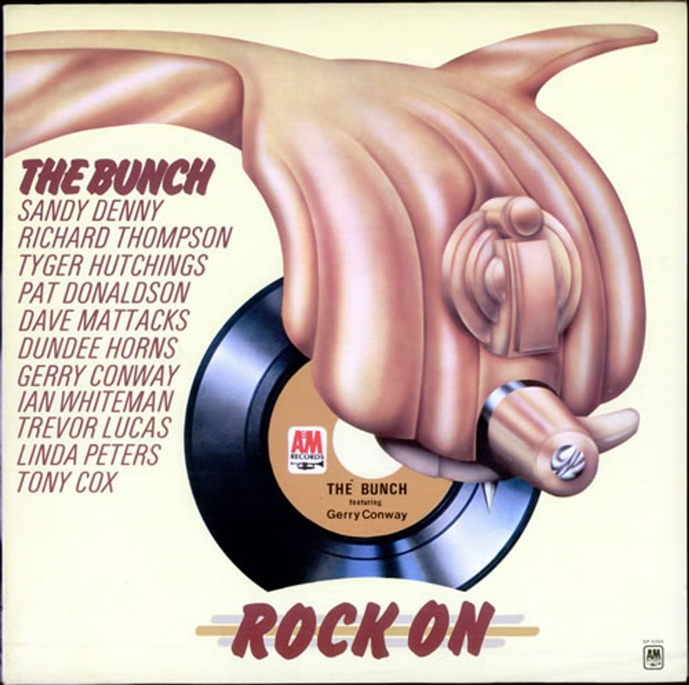 The Bunch Rock On Canadian vinyl LP album (LP record) SP-4354