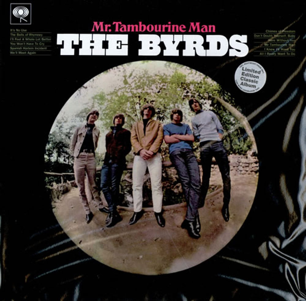 The Byrds Mr Tambourine Man UK vinyl LP album (LP record) SVLP32