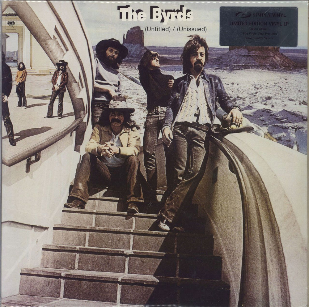 The Byrds Untitled / Unissued UK 3-LP vinyl record set (Triple LP Album) SVLP381