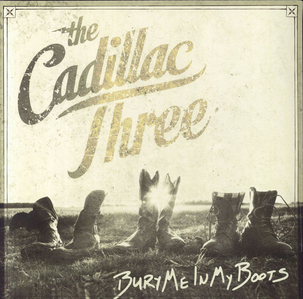 The Cadillac Three Bury Me In My Boots - Red Vinyl UK 2-LP vinyl record set (Double LP Album) 0843930025244