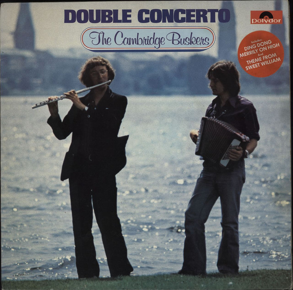 The Cambridge Buskers Double Concerto - Stickered Sleeve UK vinyl LP album (LP record) 2371984