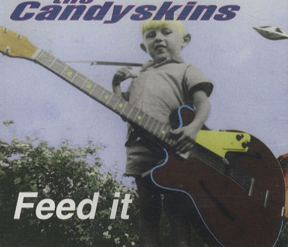 The Candyskins Feed It UK CD single (CD5 / 5") TOPP063CD