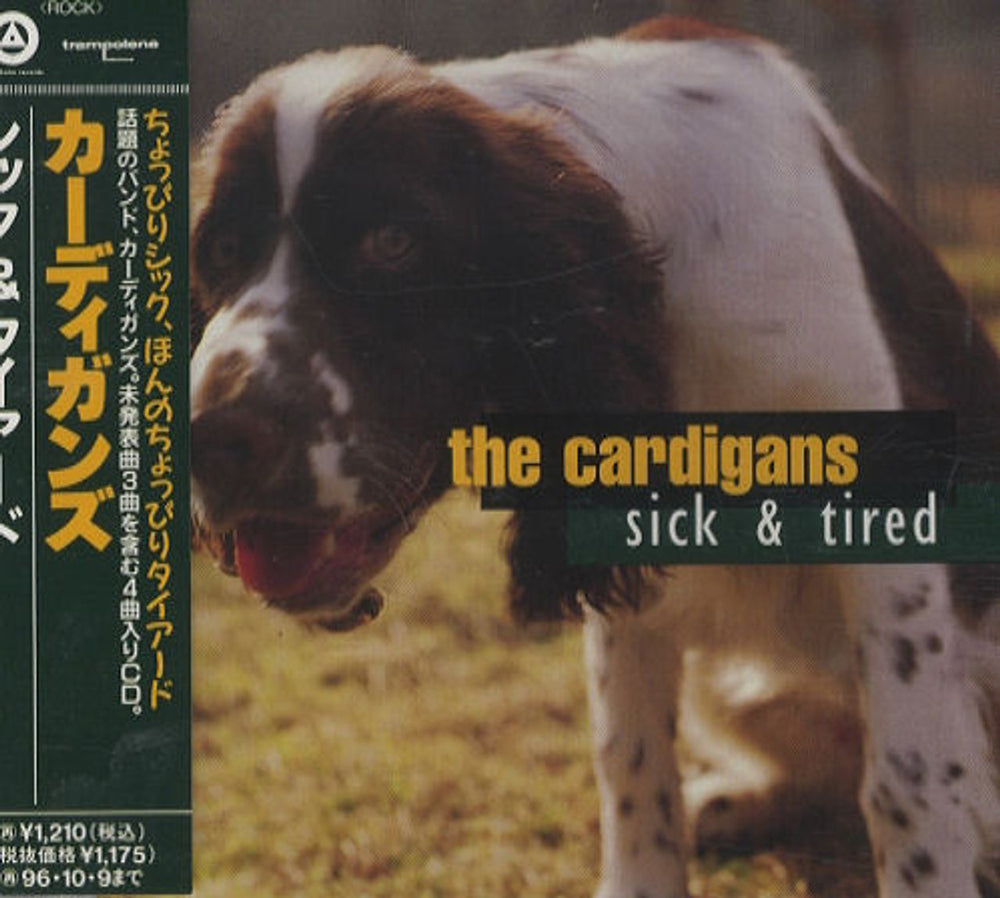 The Cardigans Sick & Tired Japanese Promo CD single (CD5 / 5") POCP-1475