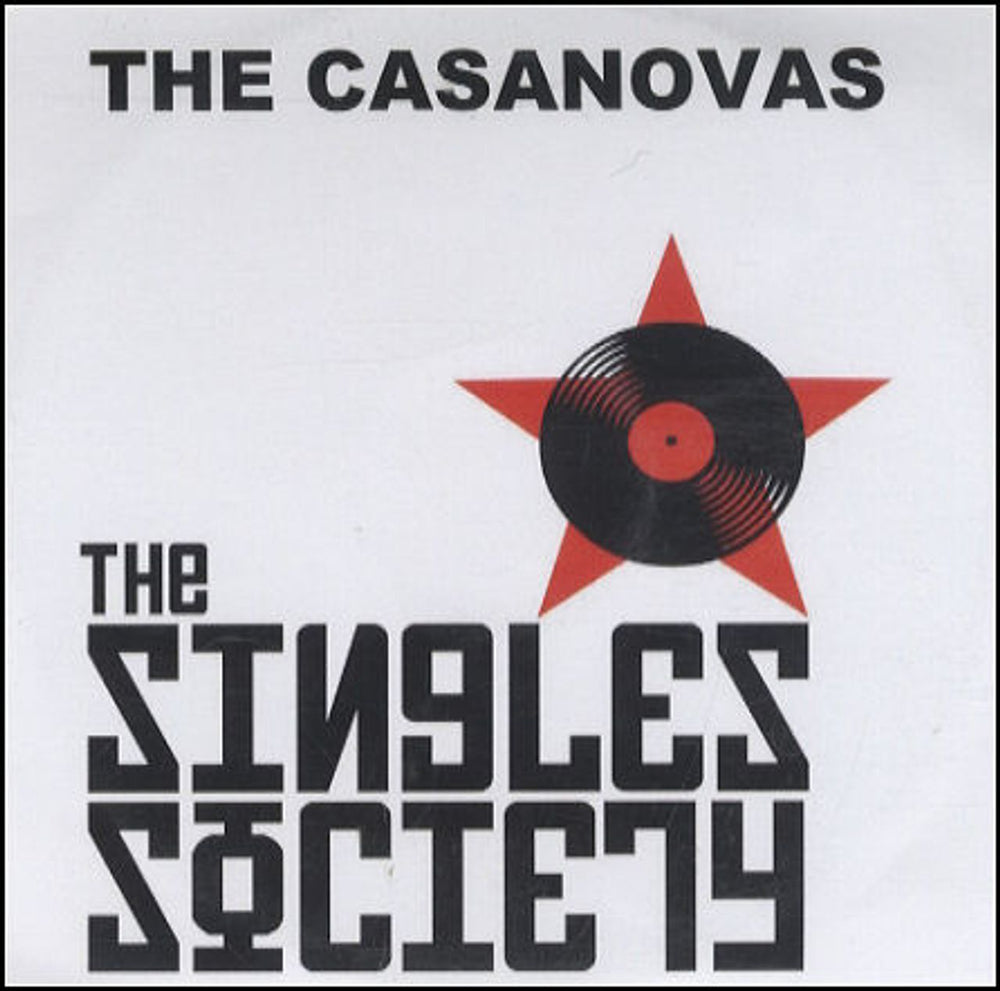 The Casanovas Nasty UK Promo CD-R acetate CD-R ACETATE