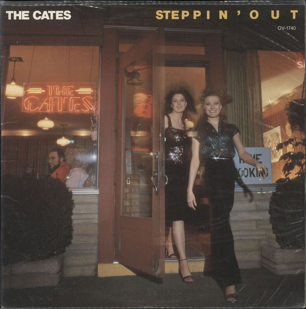 The Cates Steppin' Out US vinyl LP album (LP record) OV-1740