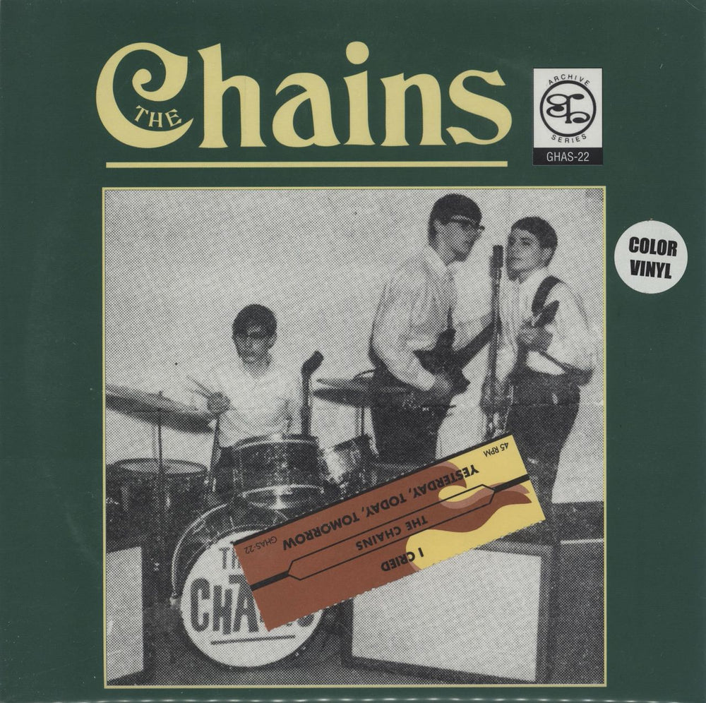 The Chains I Cried US 7" vinyl single (7 inch record / 45) GHAS-22