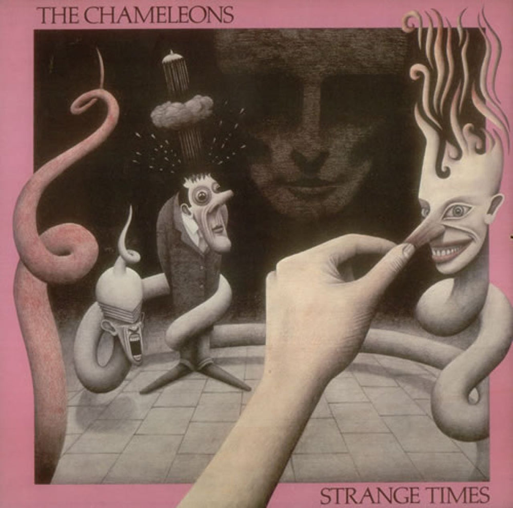 The Chameleons Strange Times German vinyl LP album (LP record) 924119-1