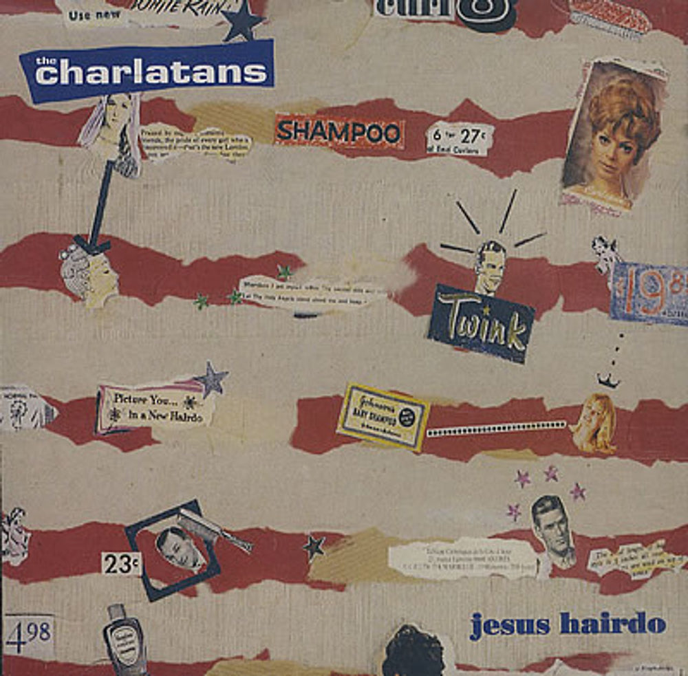 The Charlatans (UK) Jesus Hairdo - CD1 UK CD single (CD5 / 5") BBQ32CD1