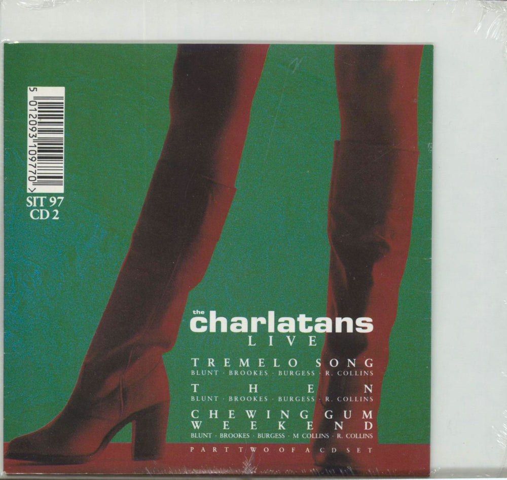 The Charlatans (UK) The Tremelo Song - Both Parts In Box UK 2-CD single set (Double CD single) CHA2STH628384