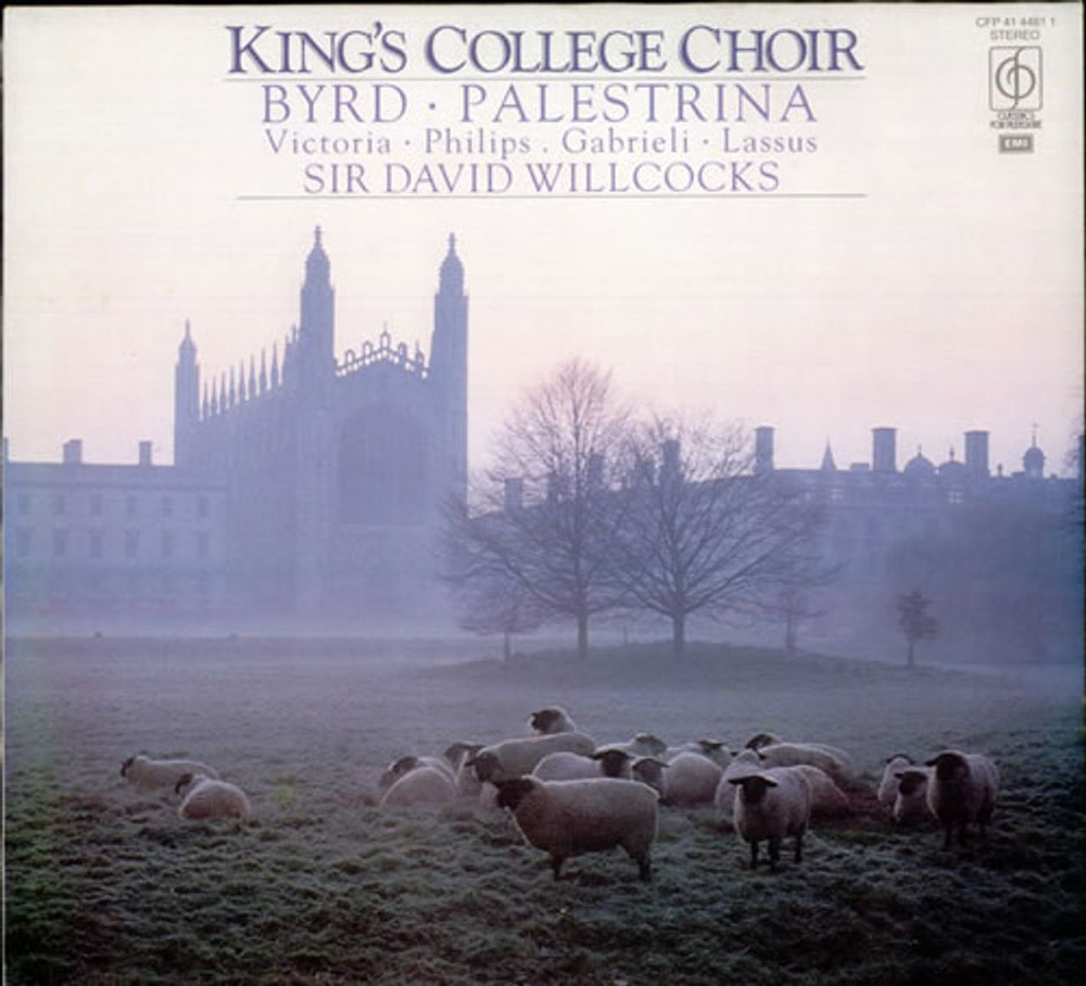 The Choir Of King's College, Cambridge Byrd / Palestrina UK vinyl LP album (LP record) CFP4144811