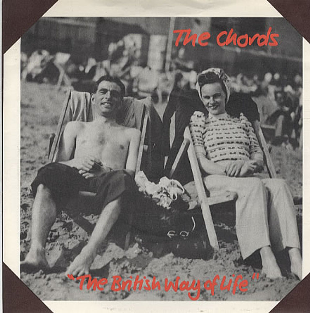 The Chords The British Way Of Life + Sleeve UK 7" vinyl single (7 inch record / 45) 2059258