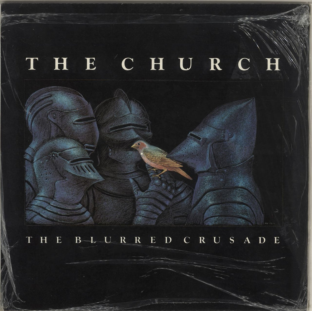 The Church The Blurred Crusade - 2nd UK vinyl LP album (LP record) CAL140