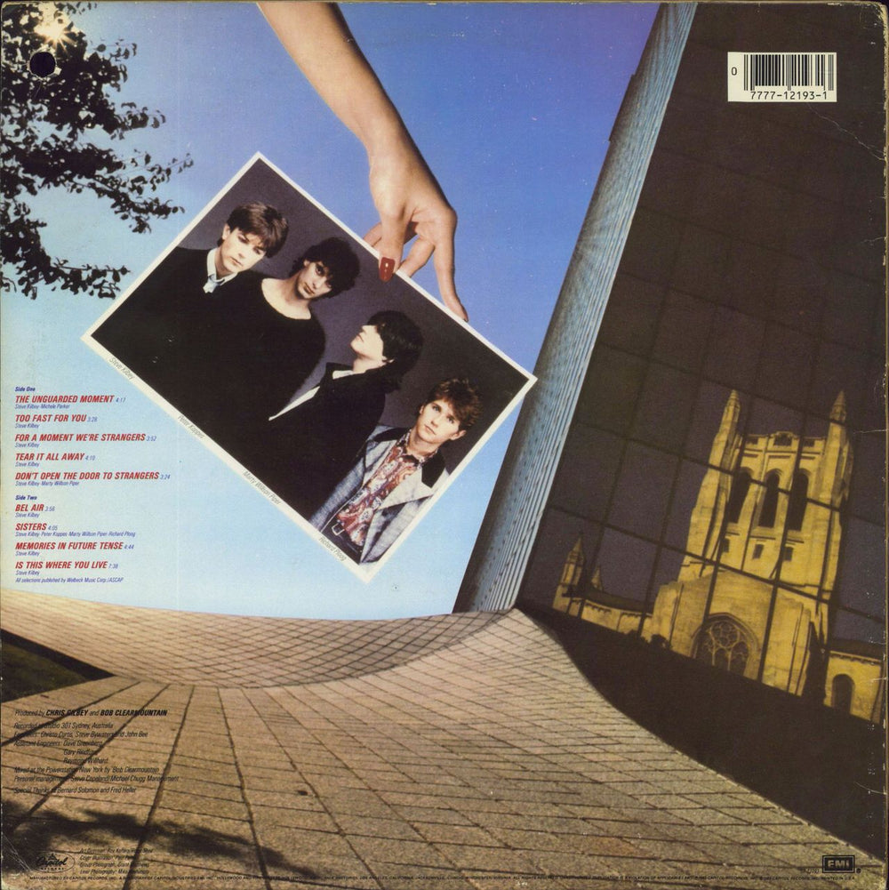 The Church The Church US vinyl LP album (LP record)