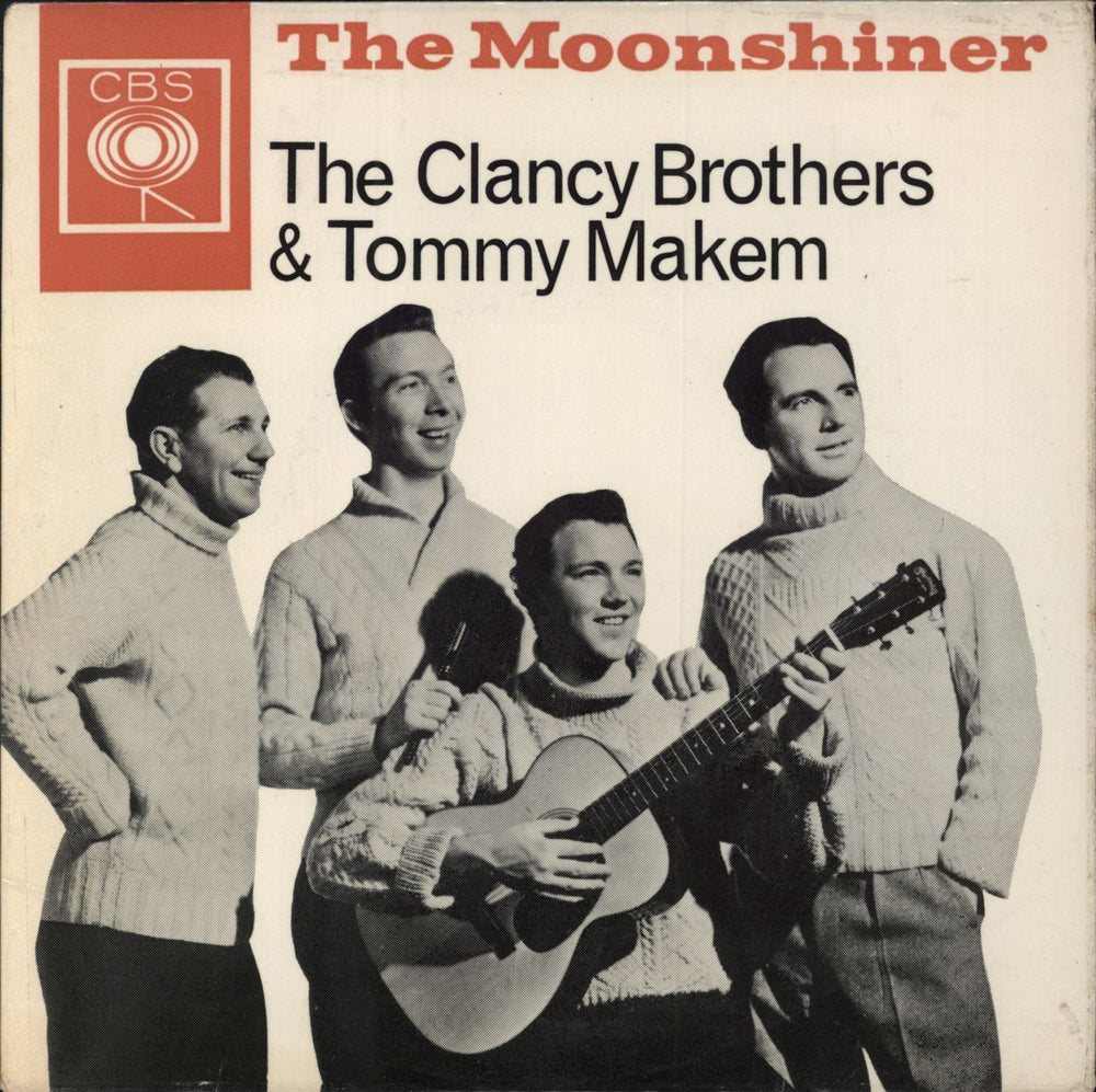 The Clancy Brothers & Tommy Makem The Moonshiner Irish 7" vinyl single (7 inch record / 45) AGG20045